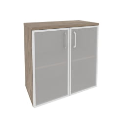 Шкаф низкий широкий ОНИКС О.СТ-3.2Р Тиквуд Темный / ONIX O.ST-3.2R
