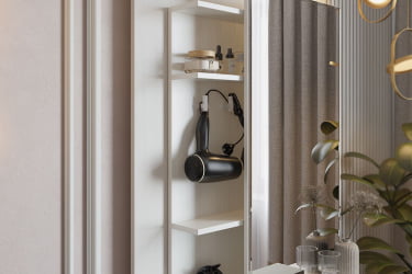 Трюмо Арина STA-01 Белый рамух