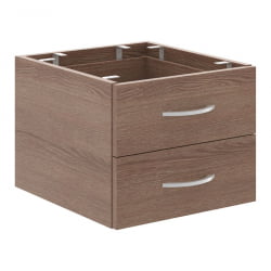 Тумба подвесная с двумя ящиками IMAGO Plus СРС-2V.1 Ясень шимо