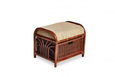 Пуф с 1 выдвижным ящиком 12/20 миндаль матовый