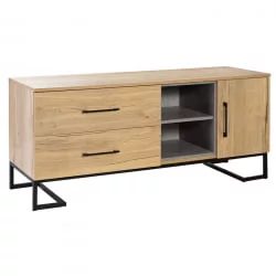 ТВ тумба Loft (ТВ) Дуб натур/Бетон