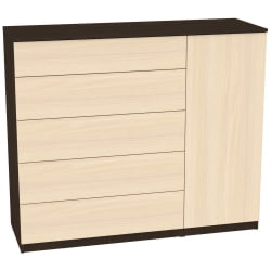 Комод Калисто(K39)1147х1352х468PUSHtoOPEN(Венге-ДМ)