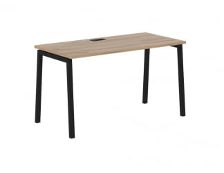 Стол письменный EDIS ELST 1367 Дуб Денвер светлый Черный