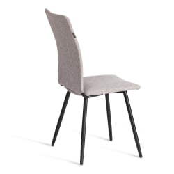 Стул обеденный La Rousse NEW, ткань рогожка, серый/черный, 3M 16/2, 45x55x93 см