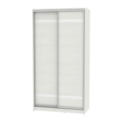 Шкаф-купе белый Б-220х120х60-2(ВД-Д9Д9) / B-220х120х60-2(ВД-D9D9)