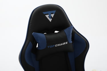 Кресло спортивное TopChairs Shadow черно-синий