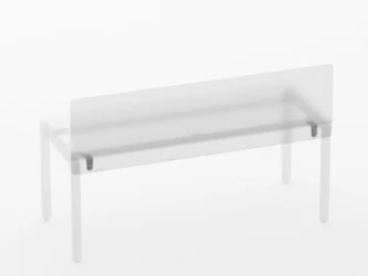 Экран (пластик) Дека 8.14.18 Белый-024 (без крепления) / Deka