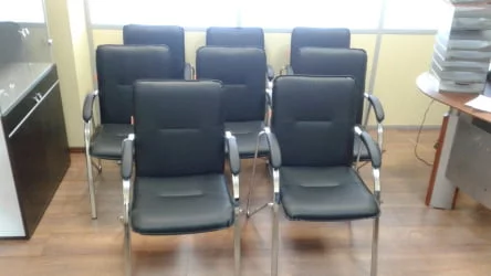 Кресло посетителя CHAIRMAN 850 Terra 118 черный