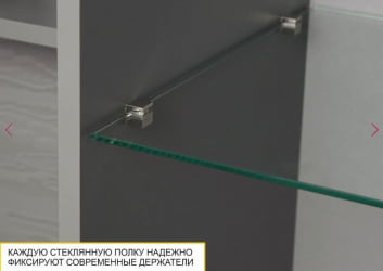 Шкаф-витрина малый (лев/прав) Графит 604.07