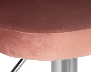 Стул барный DOBRIN MILANA Пудрово-розовый велюр MJ9-32