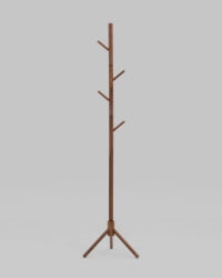 Вешалка напольная Hook Темное дерево