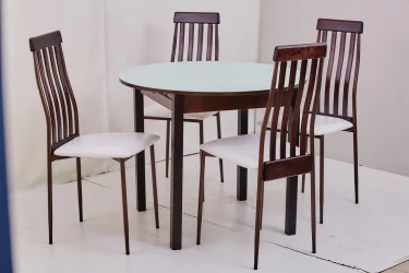 Опора деревянная ZD 04 квадрат  белый