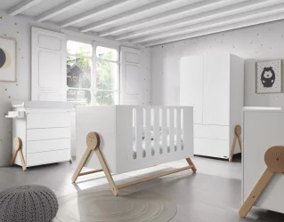 Комод пеленальный Micuna Swing B-1837 White/Waterwood