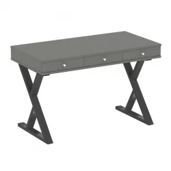Стол письменный HOME OFFICE VR.SP-1-118.M Металлик/Антрацит металл