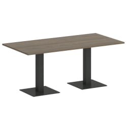 Стол прямоугольный HOME OFFICE VR.SP-5-180.2 Вяз Благородный/Антрацит металл