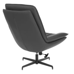 Кресло лаунж Cosmo экокожа, графит