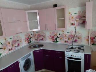 Глянцевый фартук (КОМПОЗИТ) KM 242