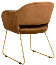 Кресло Oscar Браун/ЛинкЗолот