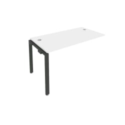 Проходной наборный элемент рабочей станции Metal System Б.ПРС-СП-1.3 Белый/Антрацит