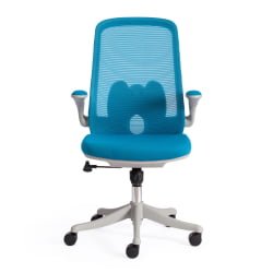 Кресло MESH-10 ткань, голубой