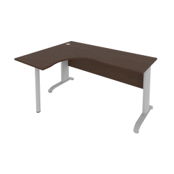 Стол криволинейный левый Riva ПЛ.СА-4 Л Венге/Металлик