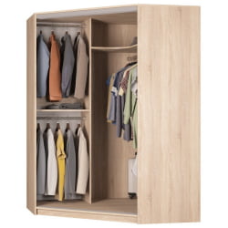 Шкаф-купе YA-198х1400-568-5(ЯАТ-D2D2)