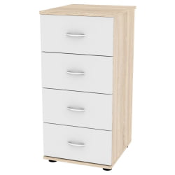 Комод Алиса(K3)856х401х459ручкаскоба96мм(ДСС-Белый)