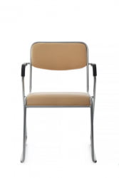 Кресло Nix Plus RCH OMKL-04 Бежевый/Металл окрашенный Хром