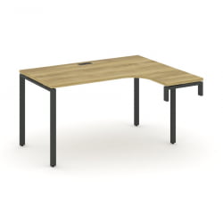 Стол-надставка на опорную тумбу (правый) CONCEPT CN.OSAN-001(R) Дуб Винченцо Антрацит