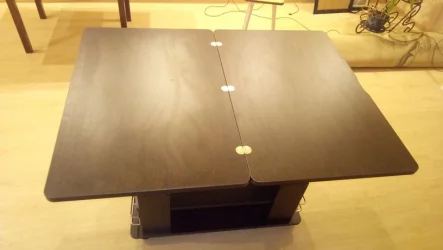 Журнально-обеденный стол Агат 23 дуб венге