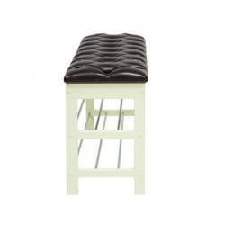 Банкетка Грейс Дуб шампань Кофе