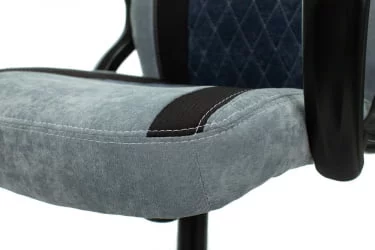 Кресло игровое Бюрократ ВИКИНГ 6 КНИГХТ БЛ ФАБРИC Синий / VIKING KNIGHT BL FABRIC