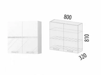 Шкаф-сушка кухонный Бьянка 102.02