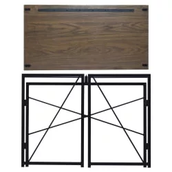 Стол для школьника BRABIX LOFT CD-002 Мореный дуб