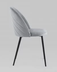 Стул Фолио велюр Серый