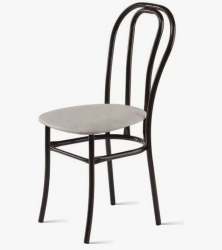 Стул Венский 400х490 мм Кофе с молоком/Металл Коричневый