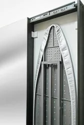 Шкаф-купе коричневый Iron Slim (левый, купе) Венге