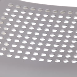 Стул ADDE (mod. C-049) металл/пластик, 39 х 49 х 78 см, Grey (серый) /White (белый)