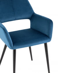 Стул Денди велюр Синий