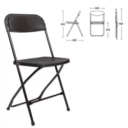 Офисный стул BRABIX Golf CF-002 Черный