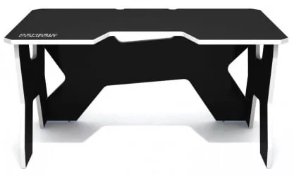 Геймерский стол Генериc Комфорт Гамер2/ДС/НВ Белый Черный / Generic Comfort Gamer2/DS/NW