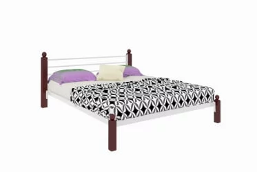 Кровать Милана Lux 1400х2000 Белая