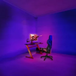 Стол для геймеров LUMI GMD-02-Red