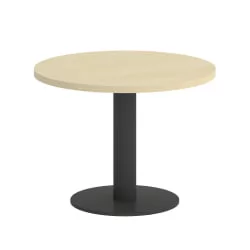 Стол журнальный круглый HOME OFFICE VR.SP-5-60.1G Клен/Антрацит металл