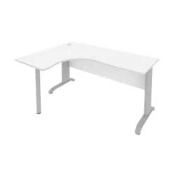 Стол криволинейный левый Riva ПЛ.СА-4 Л Белый