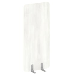 Перегородки на металлических опорах на фетровых подпятниках R-line DP.F-80-180 Снежная Патина