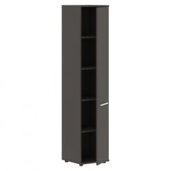 Шкаф-колонка с глухой дверью ЕДИС ЕХCС 42.1 Мокко Белый Мокко / EDIS EHCS