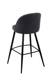 Барный стул Лион Темно-серый