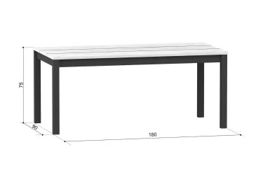 Стол Техно ЛД.678.040.000 Дуб золотой/Чёрный