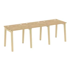 Рабочая станция ОНИКС ВООД ОВ.РС-3.0.7 Тиквуд Светлый/Светлый / ONIX WOOD OW.RS-3.0.7